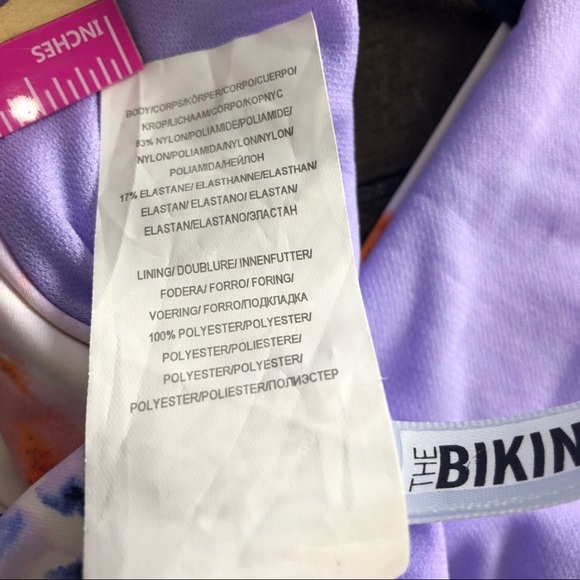 The Bikini Lab Floral Plunge One Piece 1157 - Picture 8 of 8